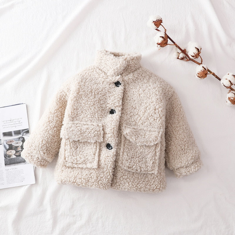 Fashion Mädchen Winterjacke