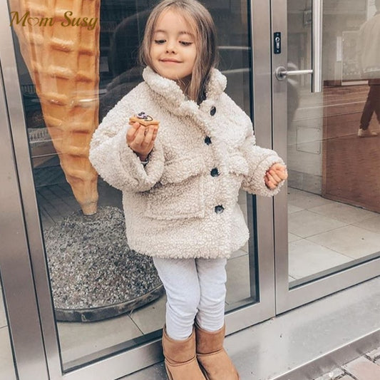 Fashion Mädchen Winterjacke