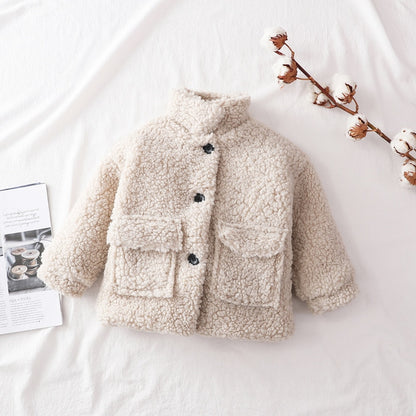 Fashion Mädchen Winterjacke