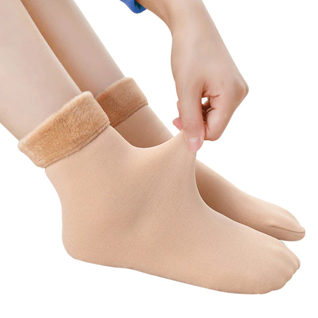 Babygenic - Samt Socken für den Winter