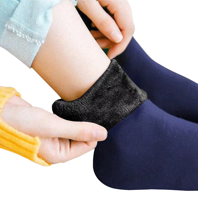 Babygenic - Samt Socken für den Winter