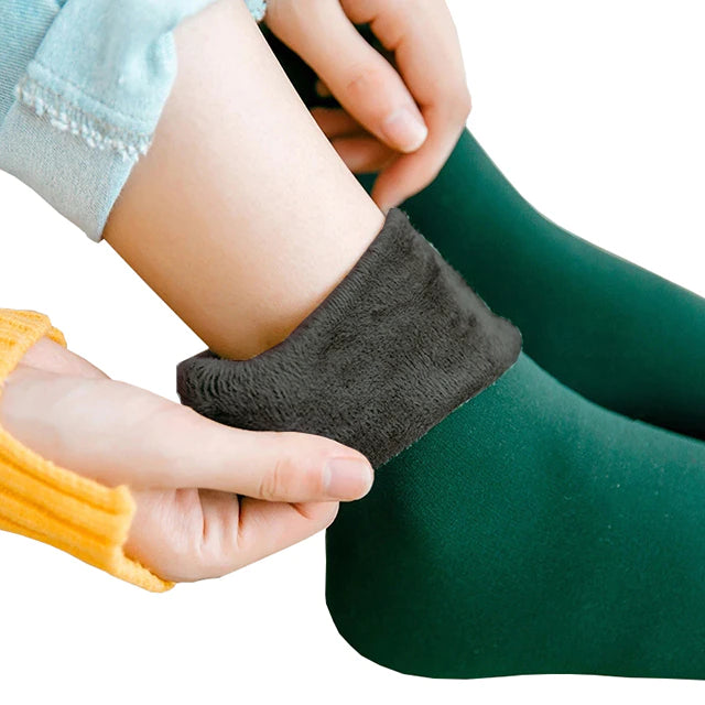 Babygenic - Samt Socken für den Winter